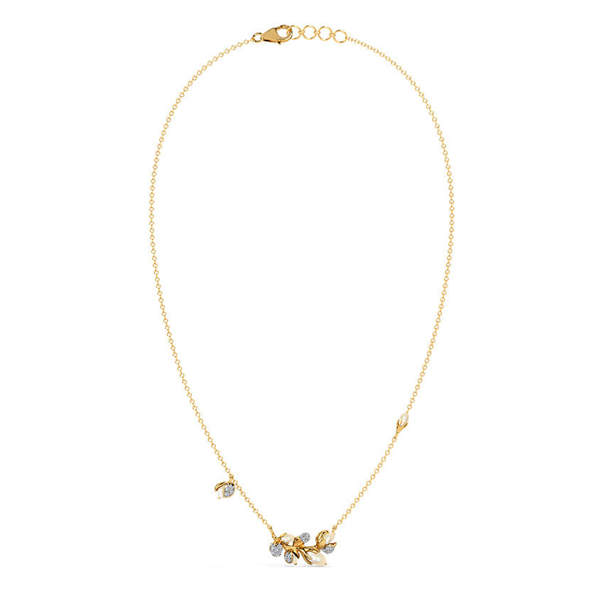 Pearly Twig Necklace