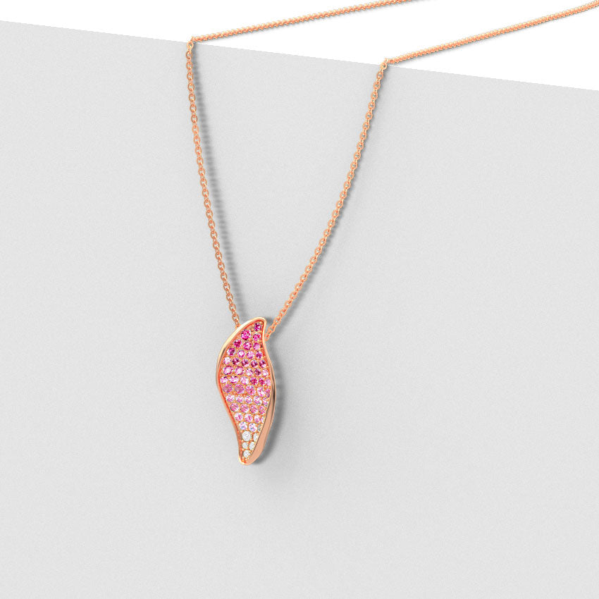 Cape Lily Gemstone Necklace