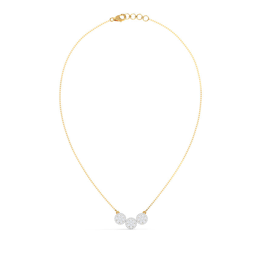 Ashley Seven Stone Diamond Necklace