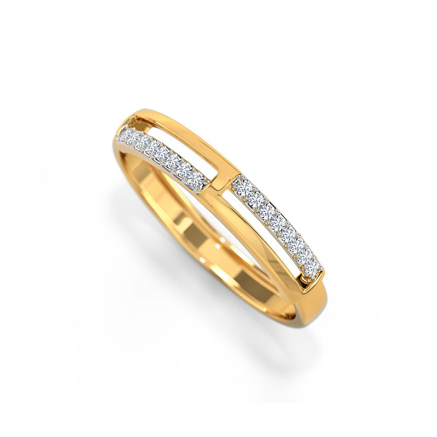 Elegant Glow Diamond Band
