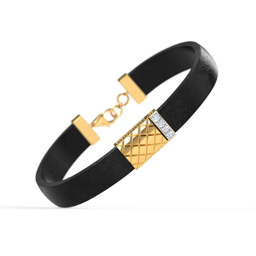 Titan Brad Diamond Bracelet for Men