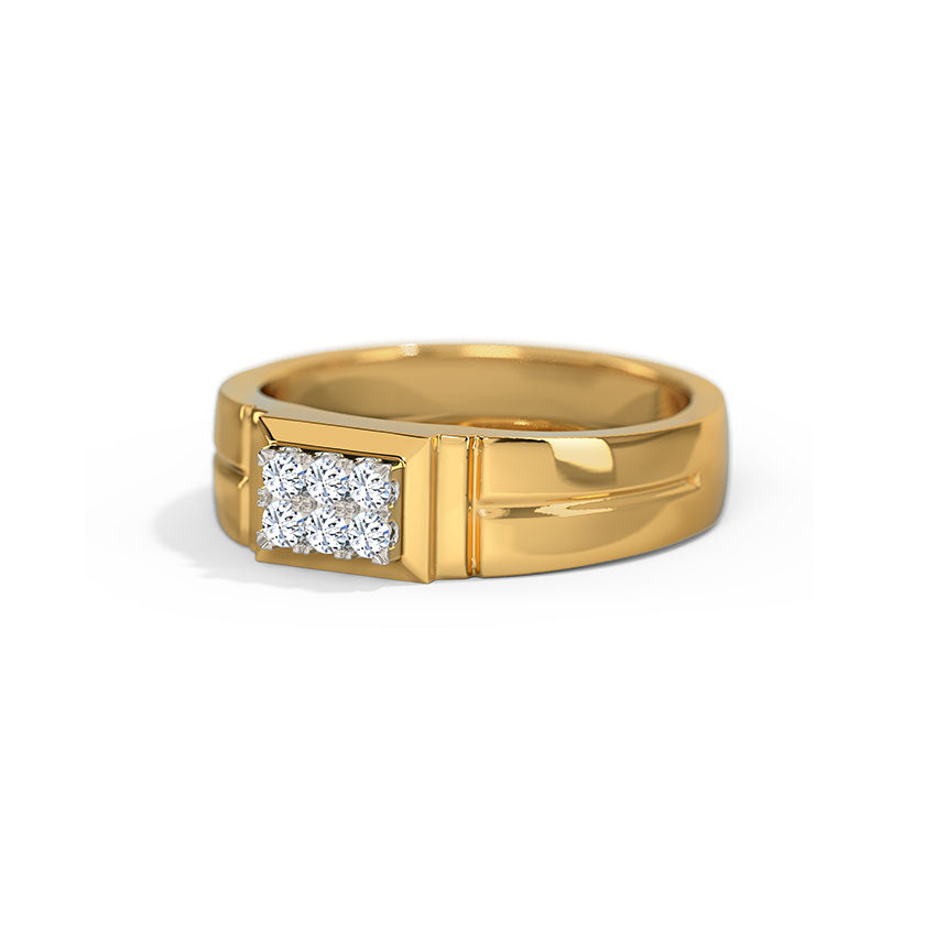 Regal Edge Diamond Ring