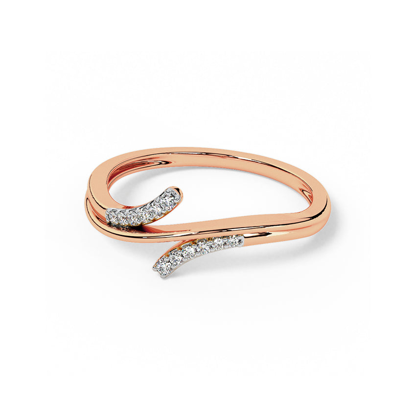 Timeless Treble Diamond Ring