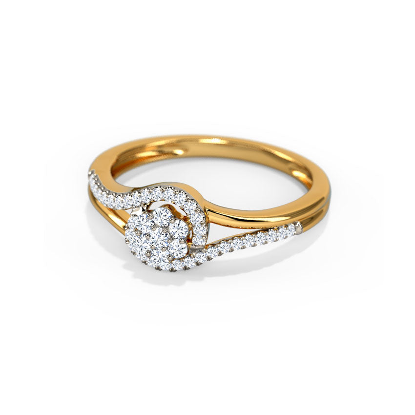 Celestial Bloom Diamond Ring