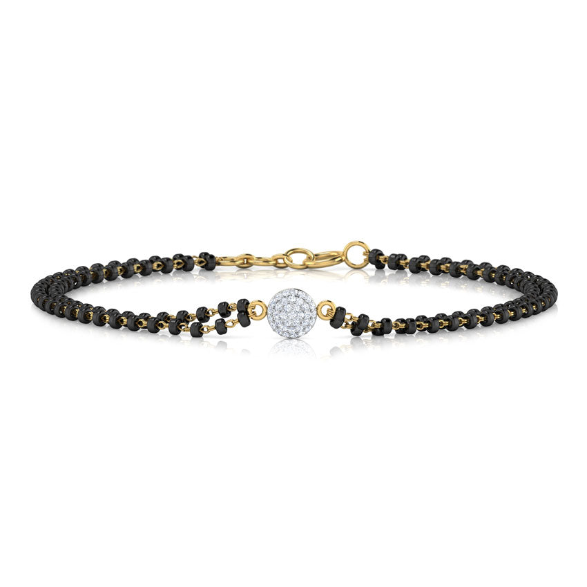 Riyana Diamond Mangalsutra Bracelet