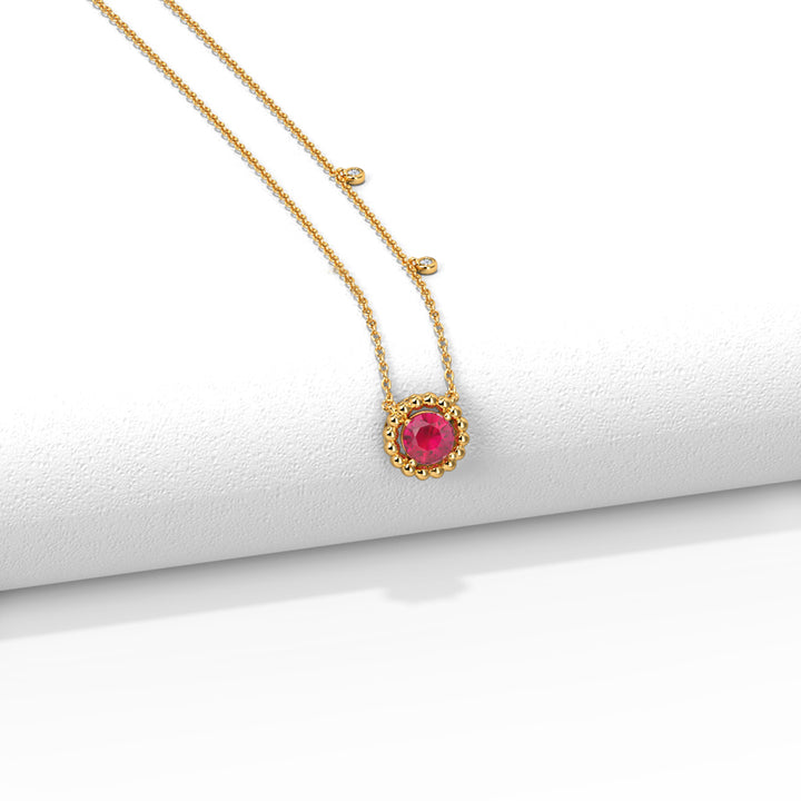 Sharon Gemstone Necklace