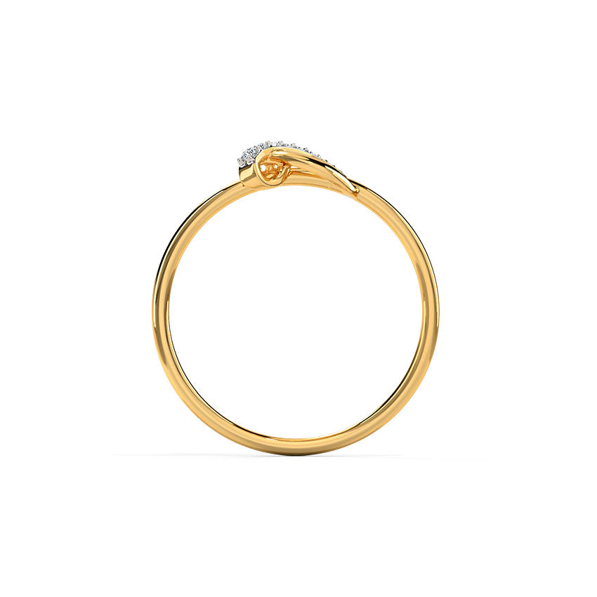 Classy Knot Diamond Ring