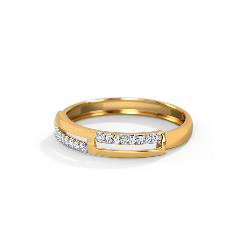 Elegant Glow Diamond Band
