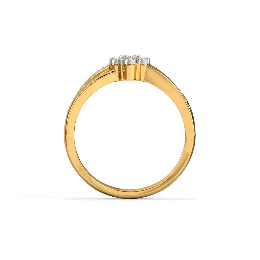 Cluster Miracle Plate Ring