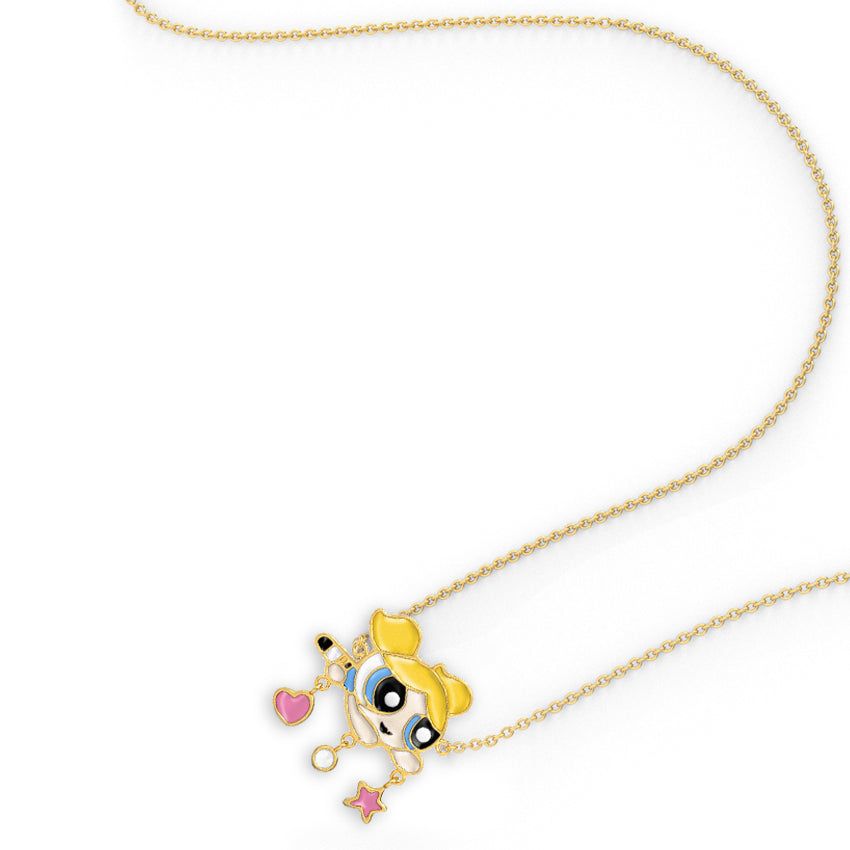 Charming Bubbles Kids' Gold Necklace