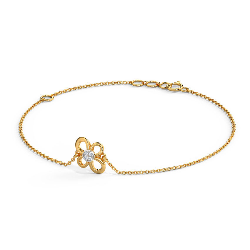 Lyra Blooming Diamond Bracelet