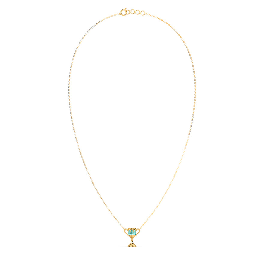 Hufflepuff Cup Necklace