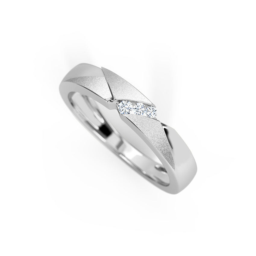 Diego Platinum Ring for Men