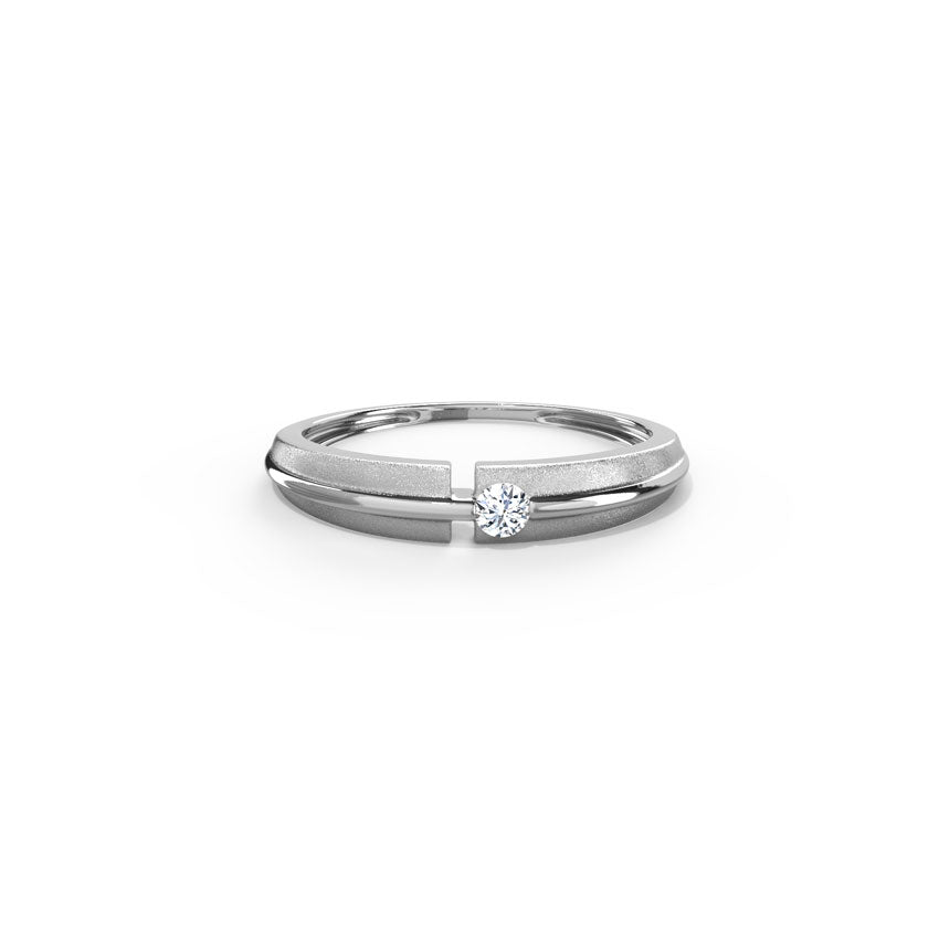 Titan Edge Platinum Ring
