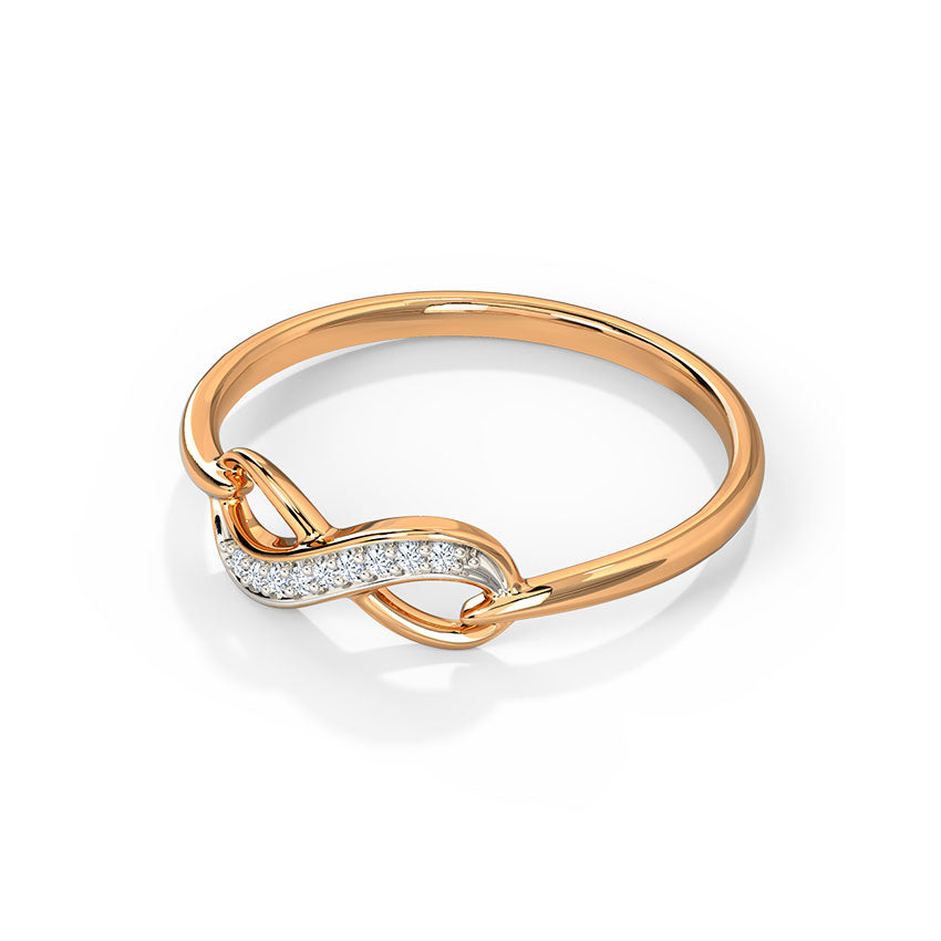 Timeless Infinity Diamond Ring