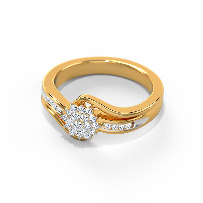 Blooming Elegance Diamond Ring