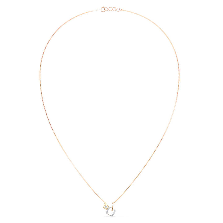 Juliet Geometric Diamond Necklace