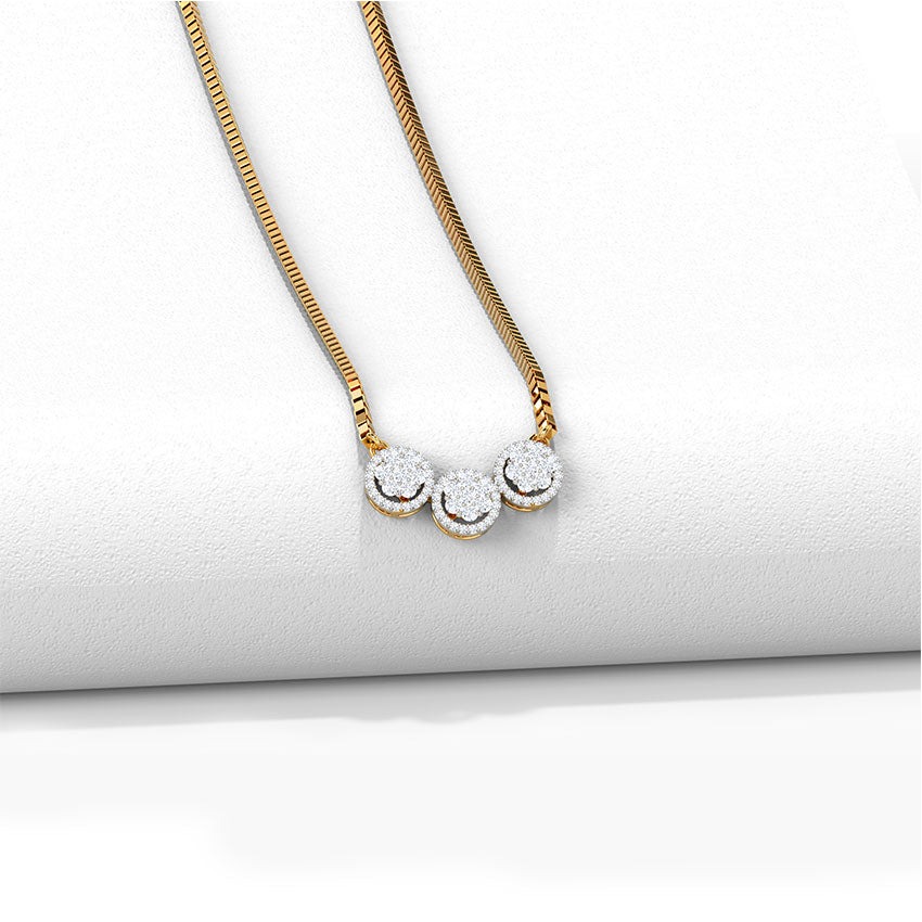 Ashley Seven Stone Diamond Necklace