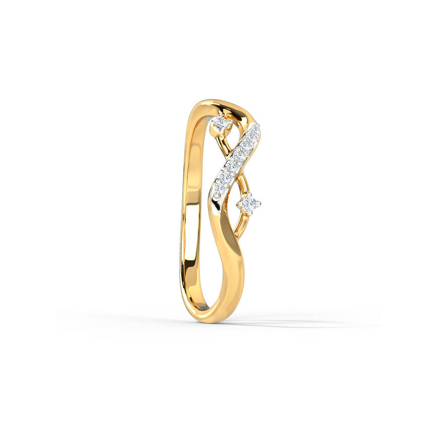 Luminous Embrace Diamond Ring