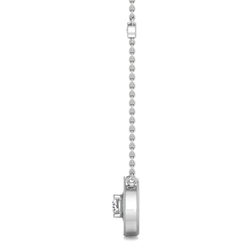 Circle of Bloom Diamond Necklace