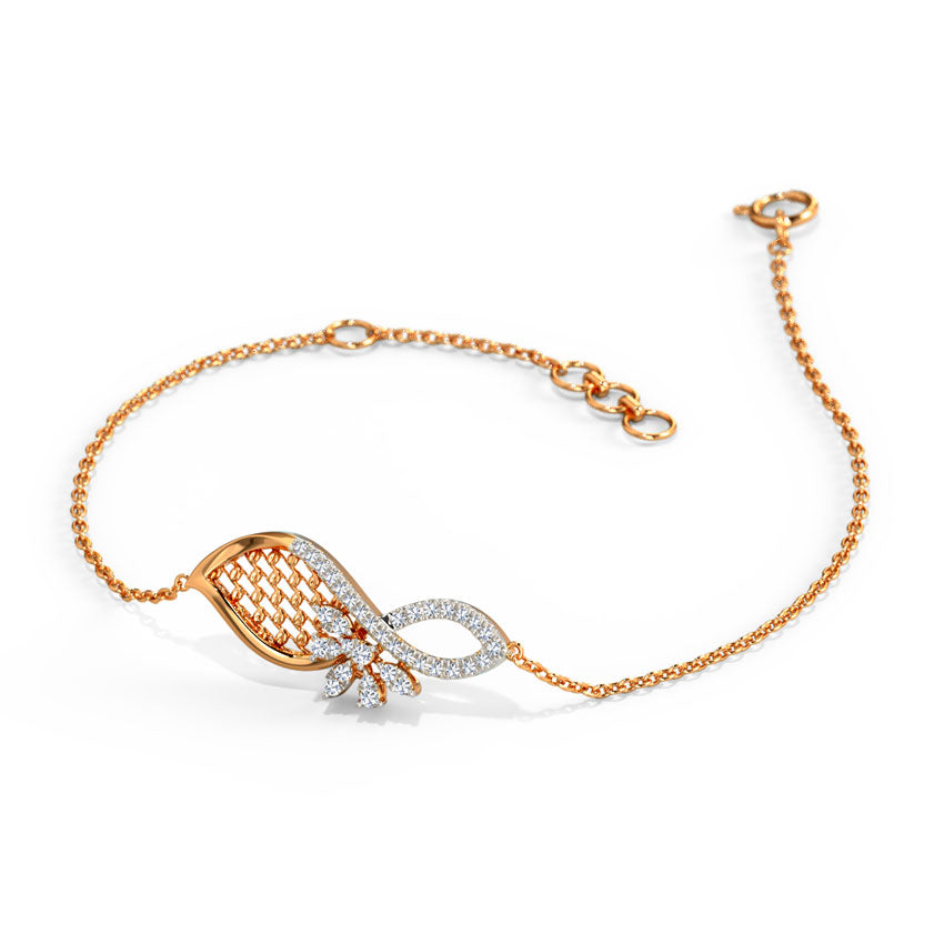 Seraphina Mesh Diamond Bracelet