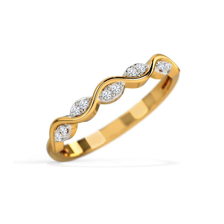 Serene Flow Diamond Band