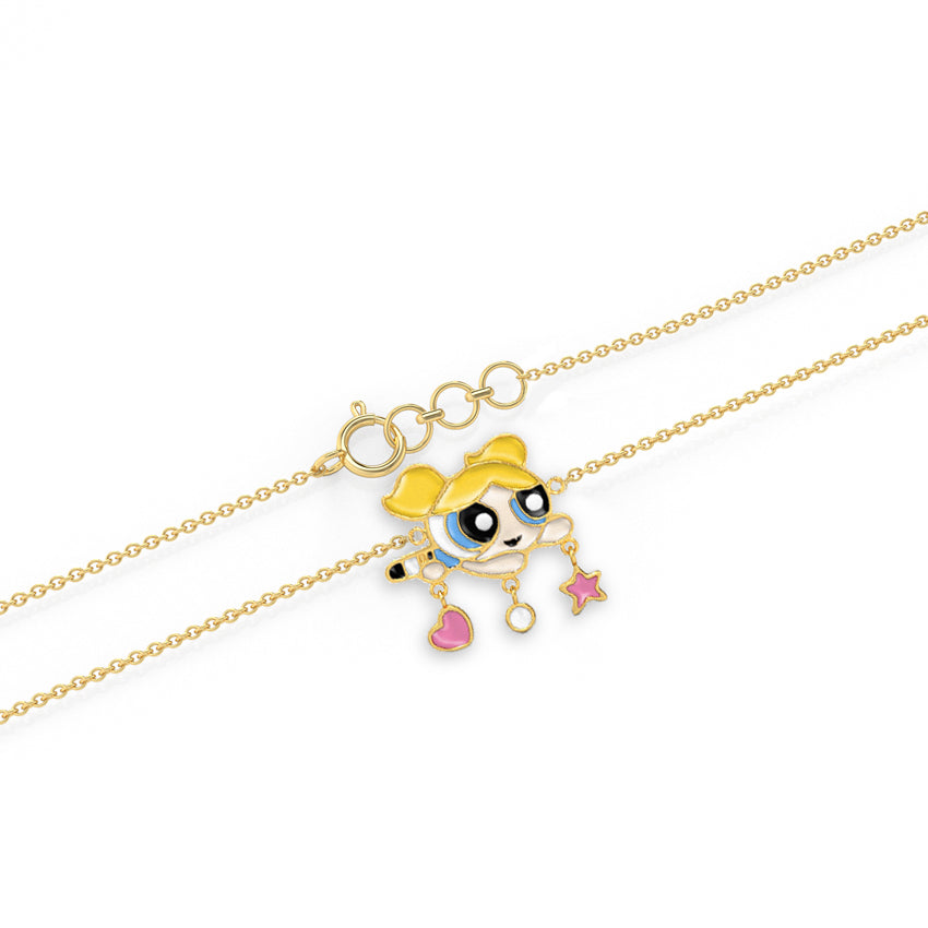 Charming Bubbles Kids' Gold Necklace