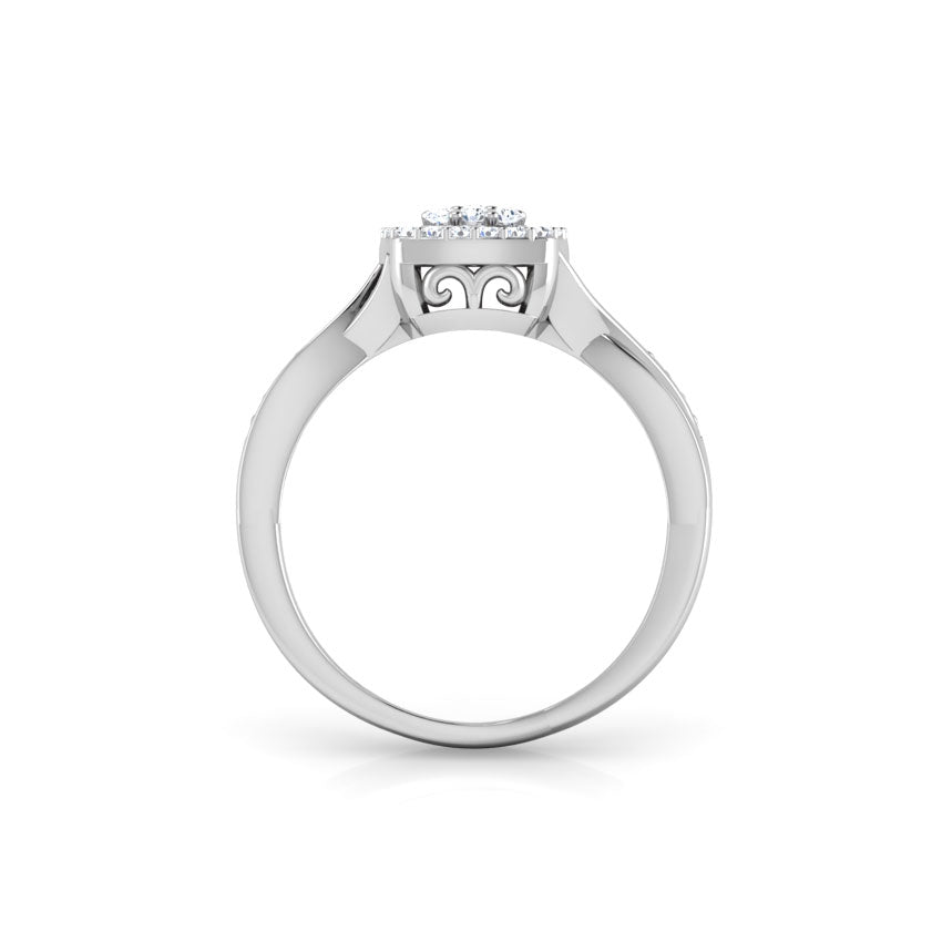 Radiant Quartet Diamond Ring