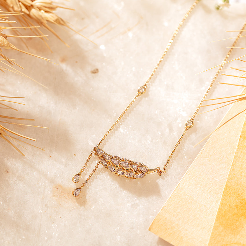 Serene Diamond Necklace