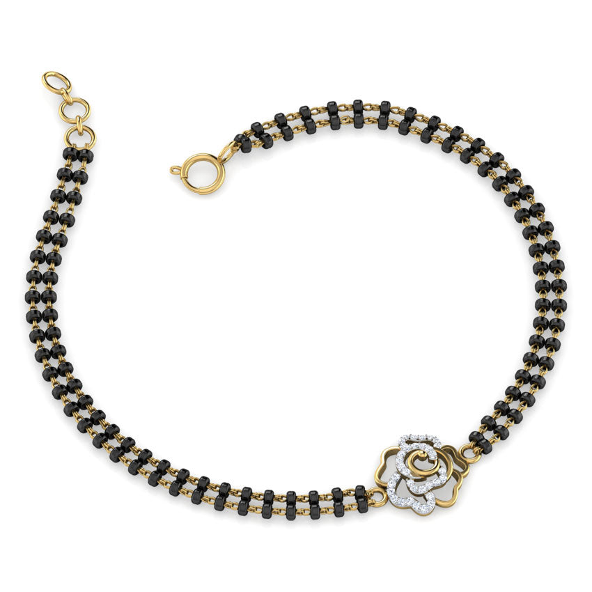 Samaira Diamond Mangalsutra Bracelet