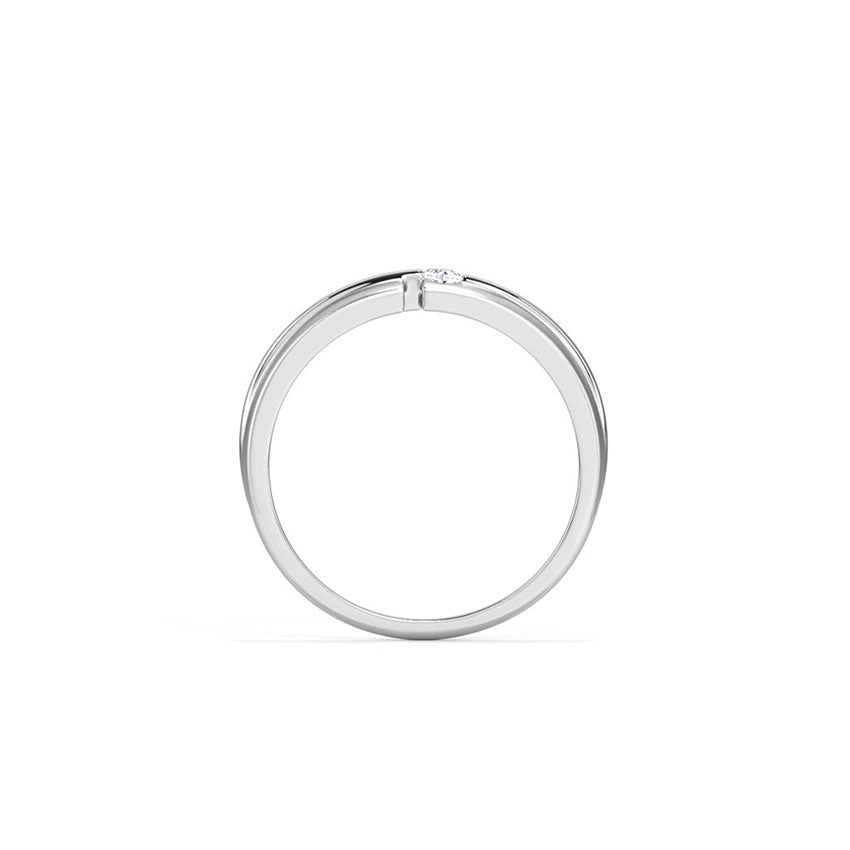 Titan Edge Platinum Ring