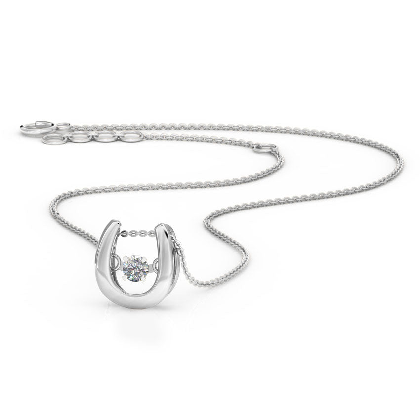 Irene Heartbeat Diamond Necklace