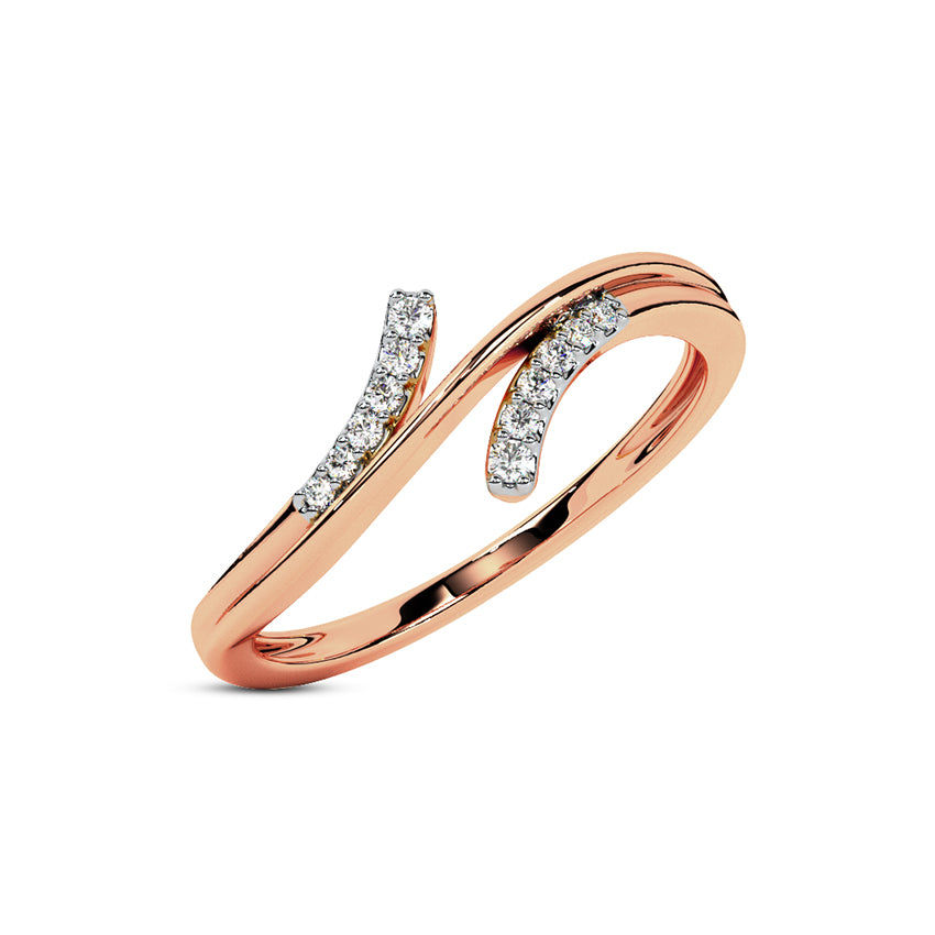 Timeless Treble Diamond Ring