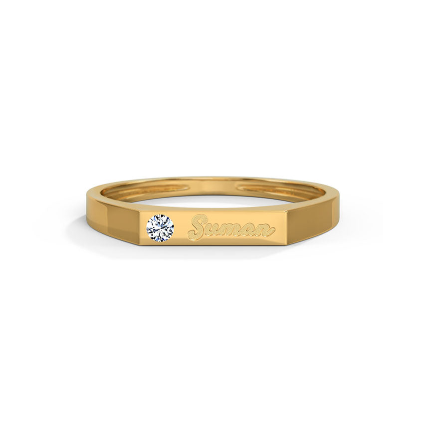 Sparkling Signature Diamond Band
