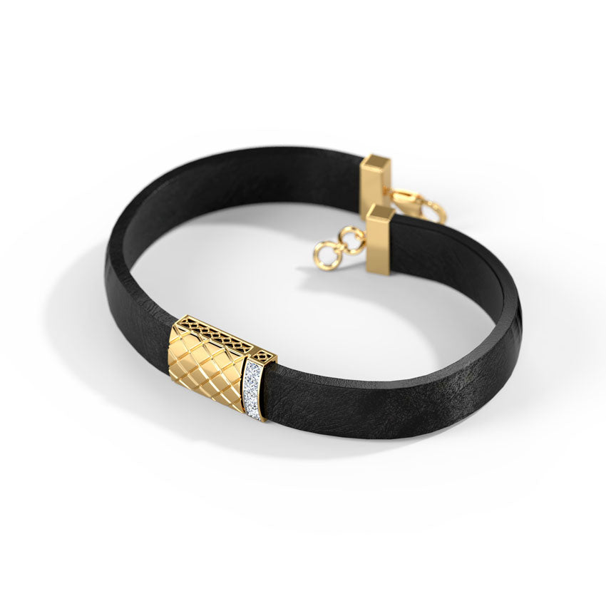 Titan Brad Diamond Bracelet for Men