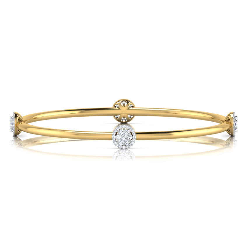 Aurora Seven Stone Diamond Bangle