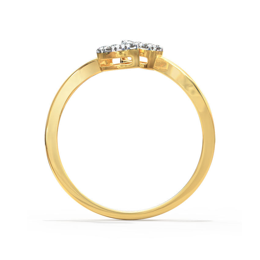 Graceful Vine Diamond Ring