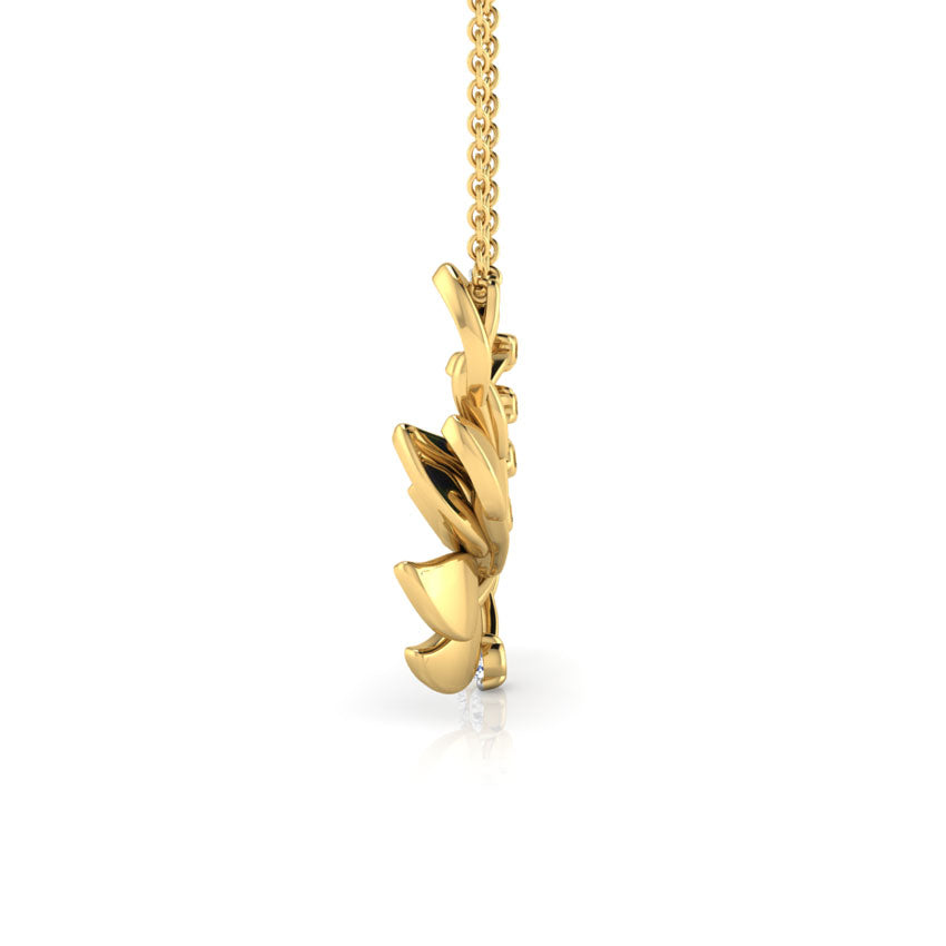Royalty Peacock Diamond Necklace