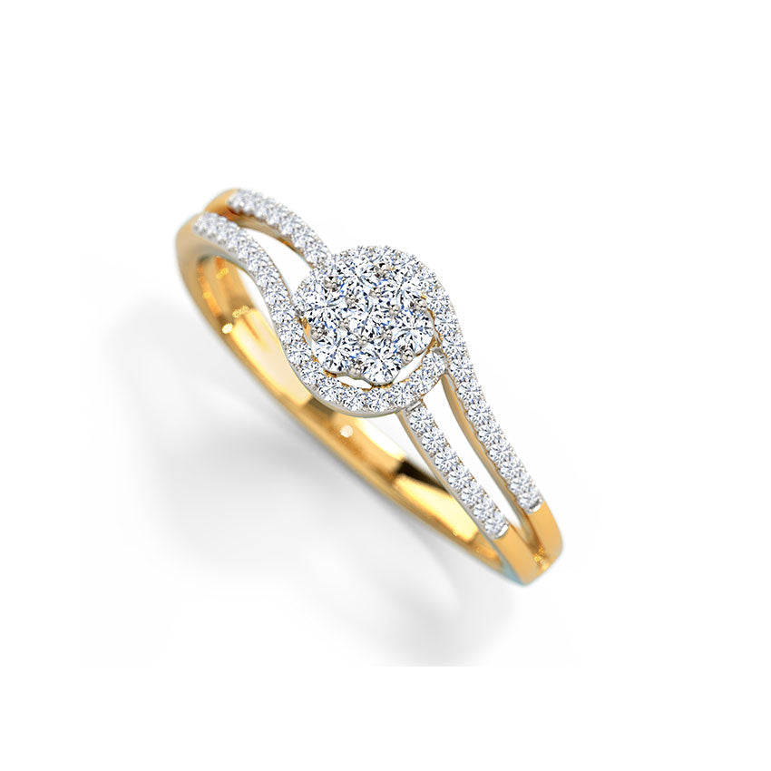 Harmony Bloom Diamond Ring