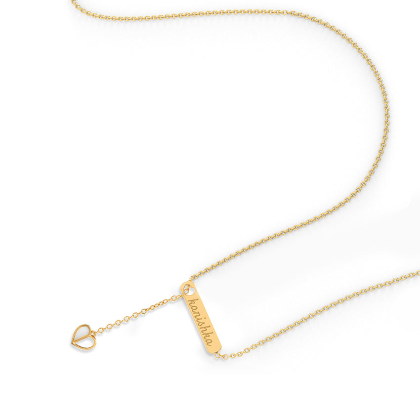 Forever Love Personalised Gold Necklace