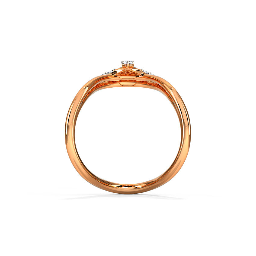 Sparking Diamond Vanki Ring