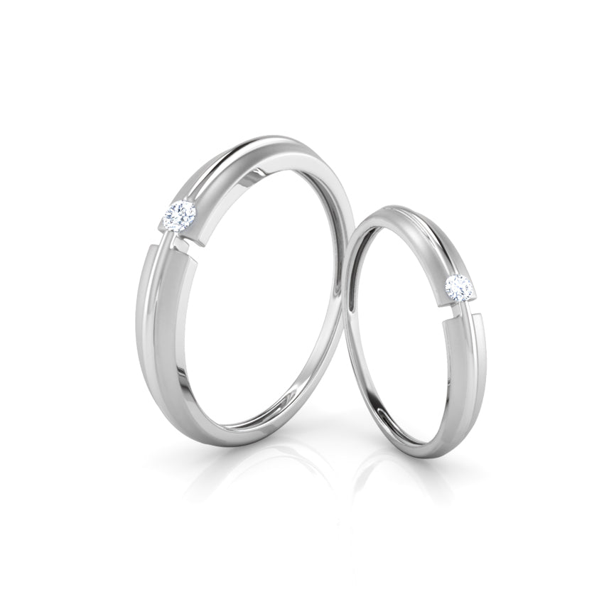 Titan Edge Platinum Ring