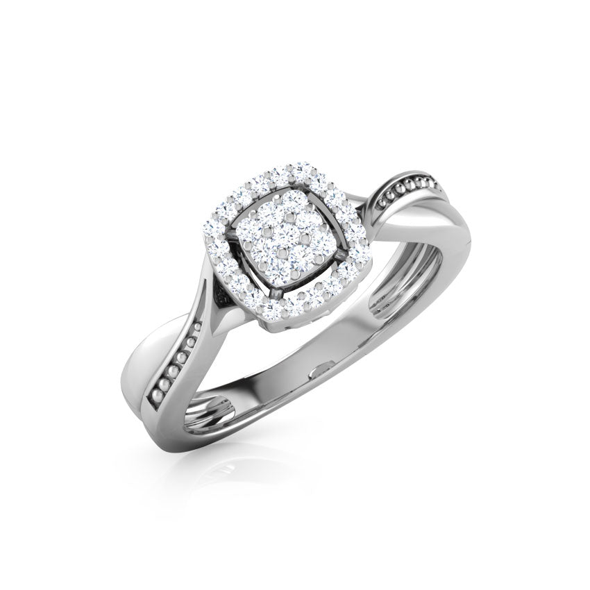 Radiant Quartet Diamond Ring