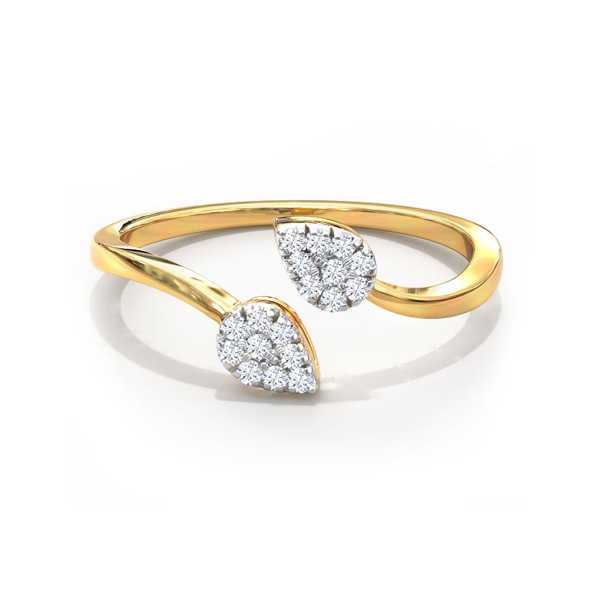 Graceful Vine Diamond Ring