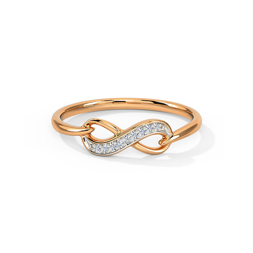 Timeless Infinity Diamond Ring