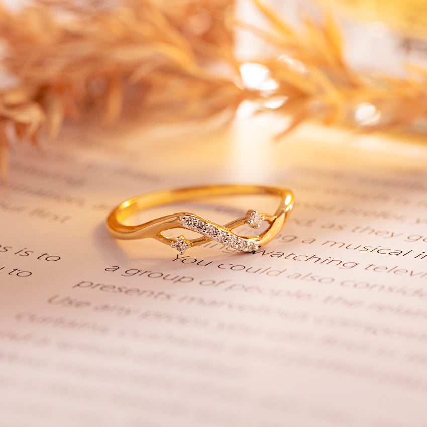 Luminous Embrace Diamond Ring