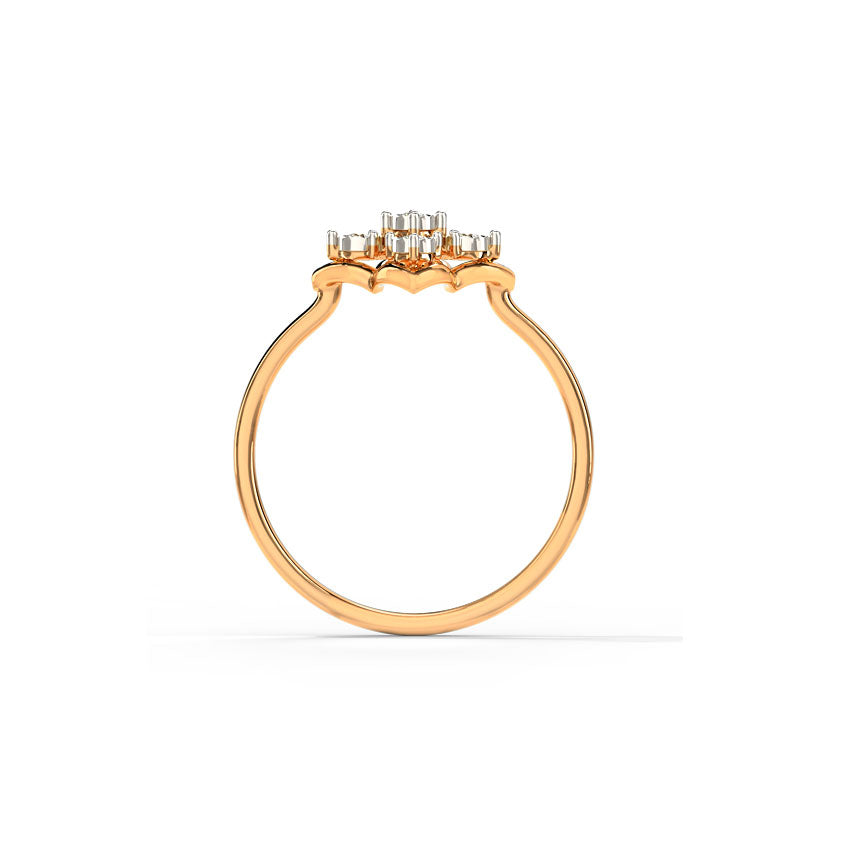 Rose Glow Diamond Ring