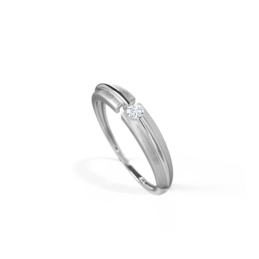 Titan Edge Platinum Ring