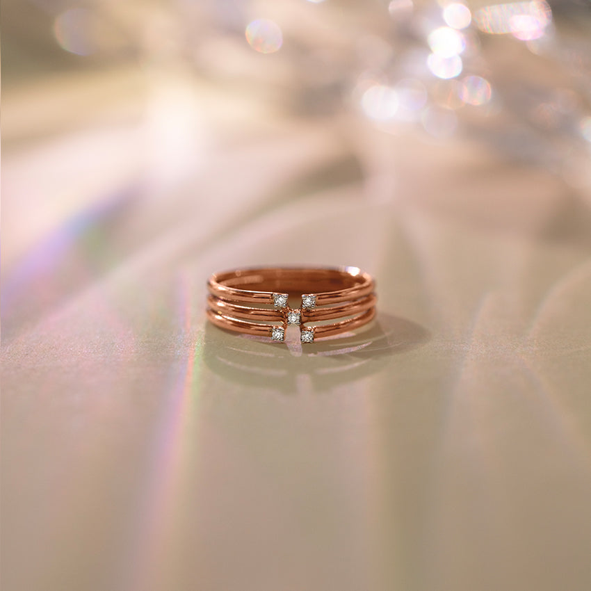 Trilight Brilliance Diamond Ring