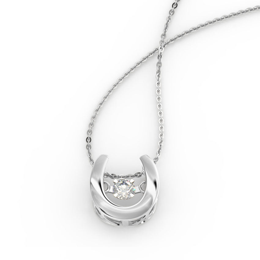 Irene Heartbeat Diamond Necklace